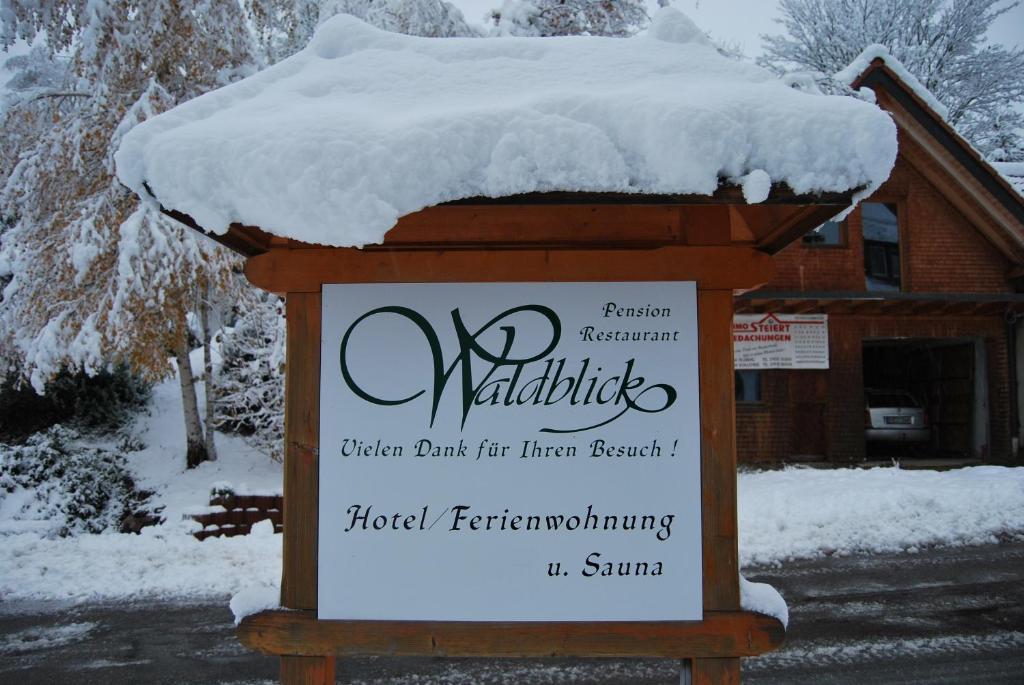 Pension Restaurant Waldblick Feldberg  Exteriör bild